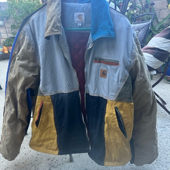 Carhartt Jackets & Blazers - Carhartt Multicolor Patchwork Jacket
